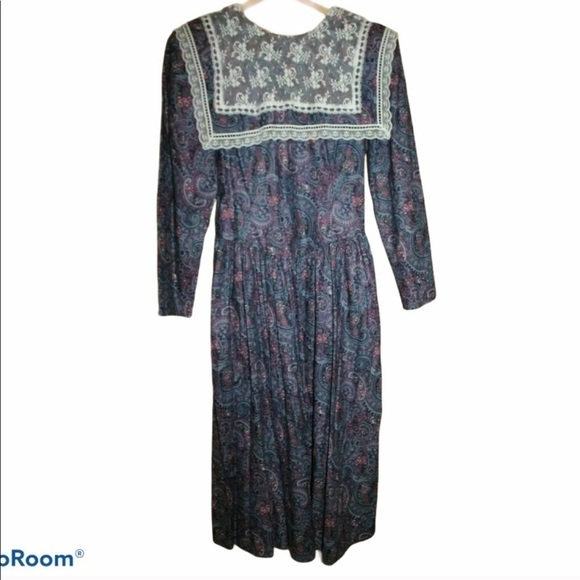 - Gunne Sax Vintage Dress lace - Picture 3 of 7